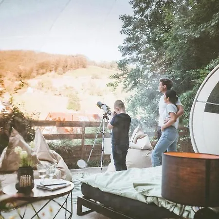Campo de lujo Bubble Tent Glamping In Elzach Im Schwarzwald