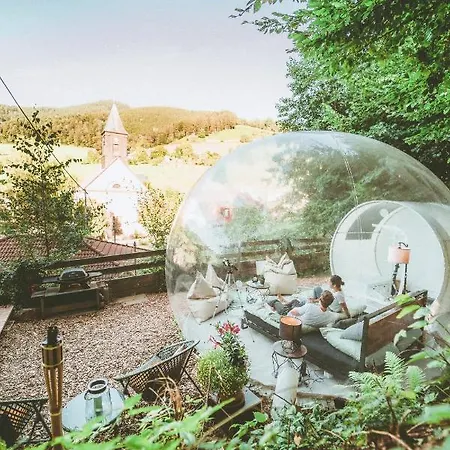 Campo de lujo Bubble Tent Glamping In Elzach Im Schwarzwald Elzach